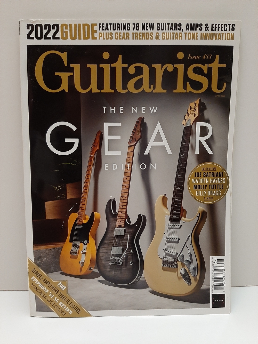🍒4 for $20🍒 Guitarist Magazine The New Gear Edition #483 Apr 2022 Gear Edition